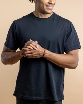 Preview: Doppeltes hellbraunes Armband aus italienischem Nappaleder mit versilberter Oberfläche - Duo Light Brown